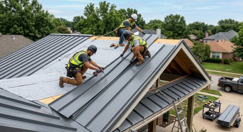Aluminum Roof Installation in Cheshire, CT