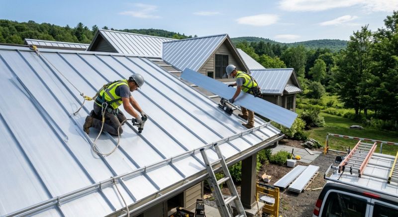 Aluminum Roof Installation in Hartford, CT