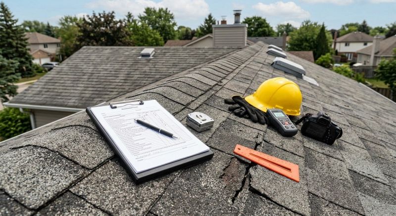 Asphalt Roof Inspection in Hamden, CT