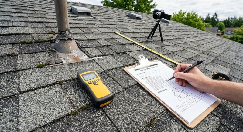 Asphalt Roof Inspection in Orange, CT