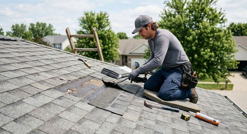 Asphalt Roof Leak Repair in Brookfield, CT