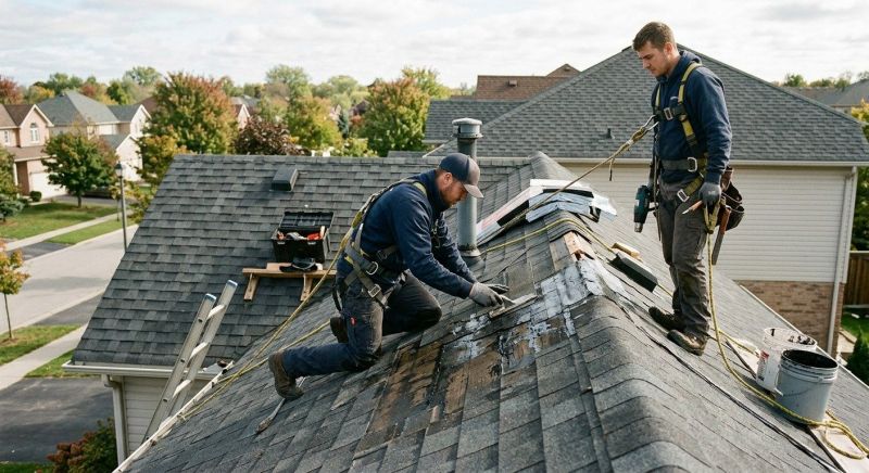 Asphalt Roof Leak Repair in Farmington, CT