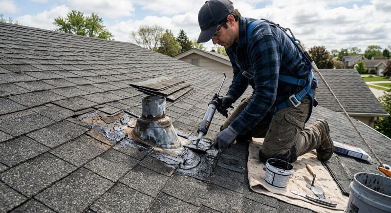 Asphalt Roof Leak Repair in Hartford, CT