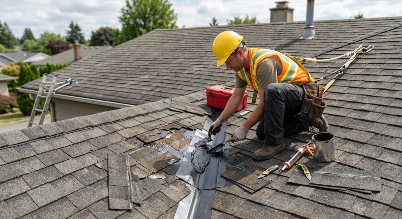 Asphalt Roof Leak Repair in New Haven County, CT