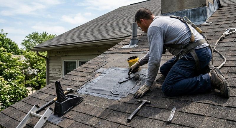 Asphalt Roof Leak Repair in Weatogue, CT