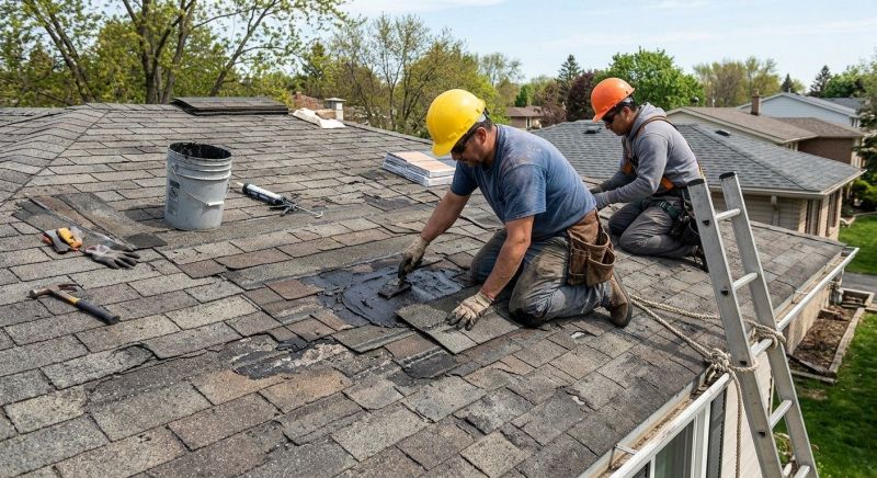 Asphalt Roof Repair in Bridgeport, CT