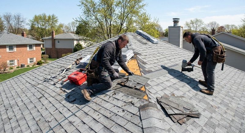 Asphalt Roof Repair in Danbury, CT