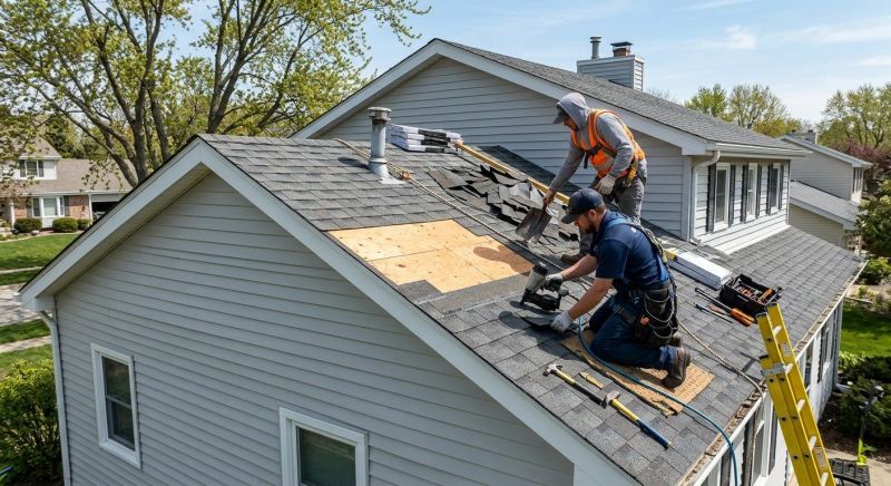 Asphalt Roof Repair in Goshen, CT