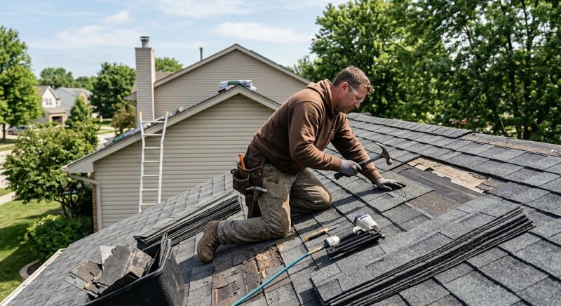 Asphalt Roof Repair in Middlebury, CT