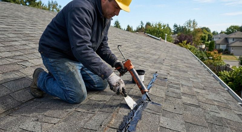 Asphalt Roof Repair in Redding, CT