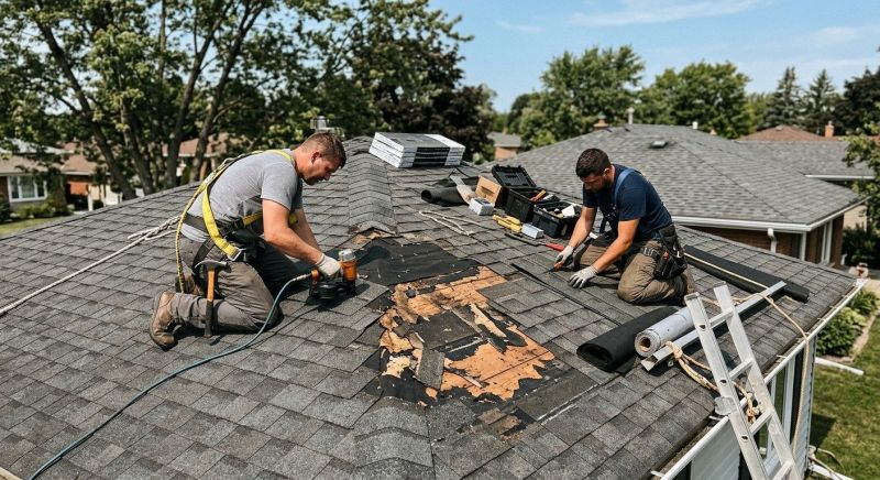 Asphalt Roof Repair in Roxbury, CT