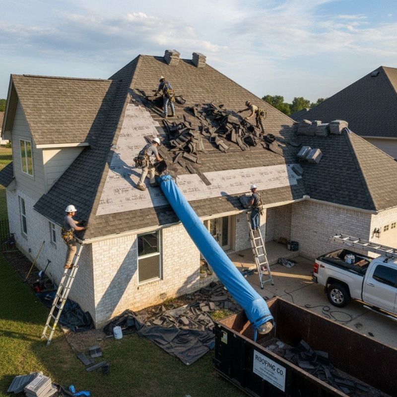 Asphalt Roof Replacement in Woodbury, CT
