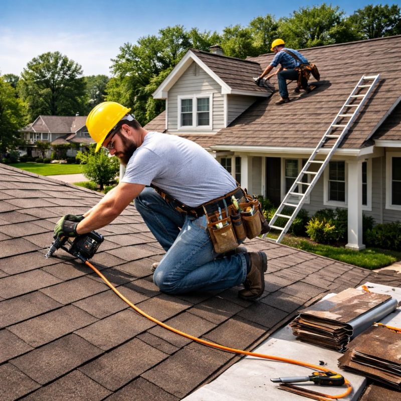 Asphalt Shingles Installation in Brookfield, CT