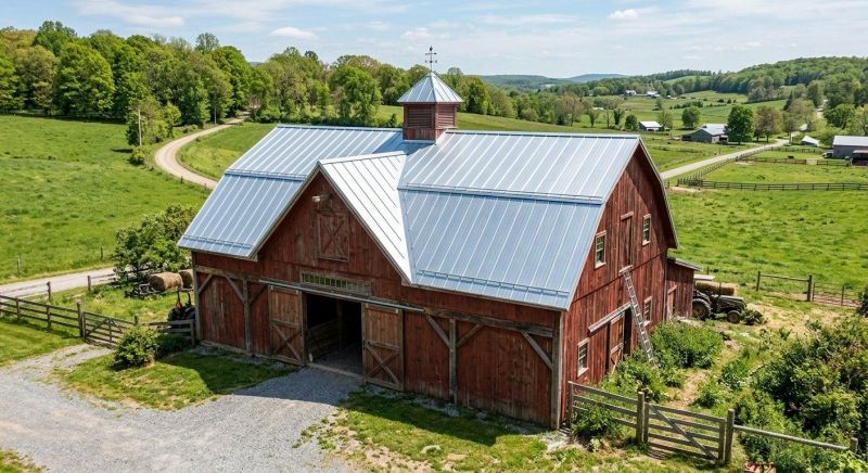 Barn Roof Replacement in Bridgewater, CT