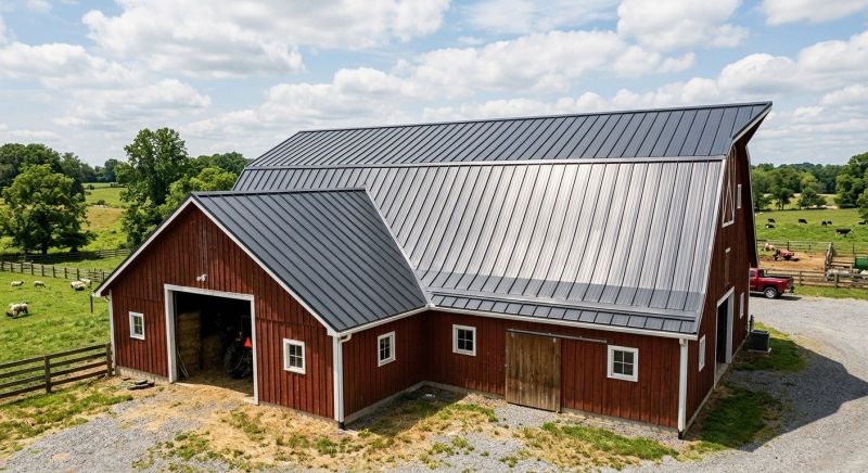Barn Roof Replacement in New Hartford, CT