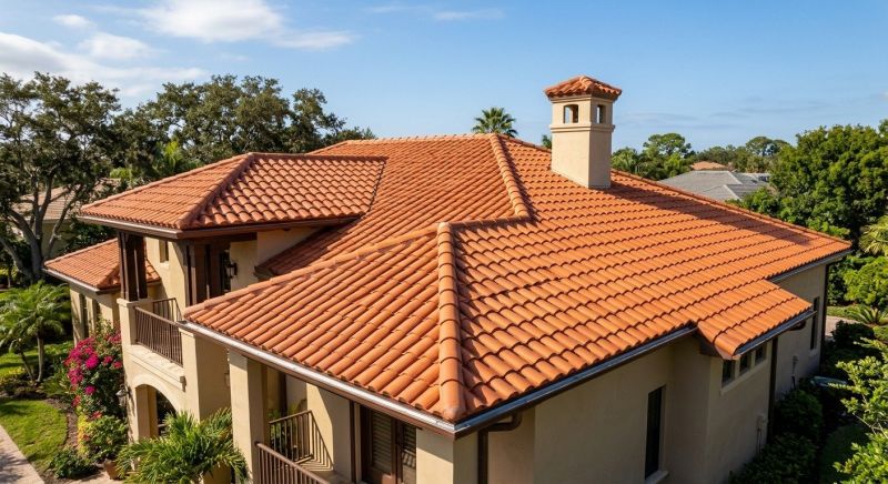 Barrel Tile Roof Installation in Waterbury, CT