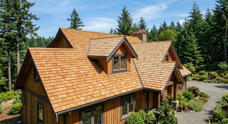 Cedar Roof Installation in Ansonia, CT