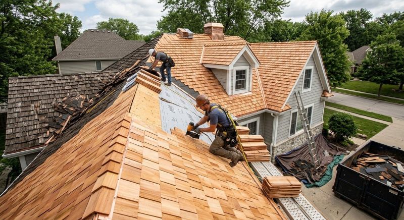 Cedar Roof Replacement in Berlin, CT