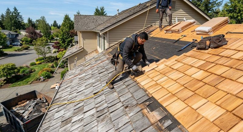 Cedar Roof Replacement in Bethany, CT