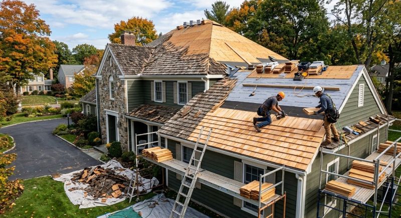 Cedar Roof Replacement in Bristol, CT