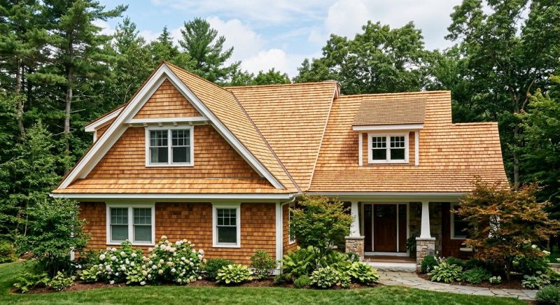 Cedar Shake Roof Construction in Waterbury, CT