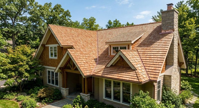 Cedar Shake Roof Construction in Litchfield County, CT