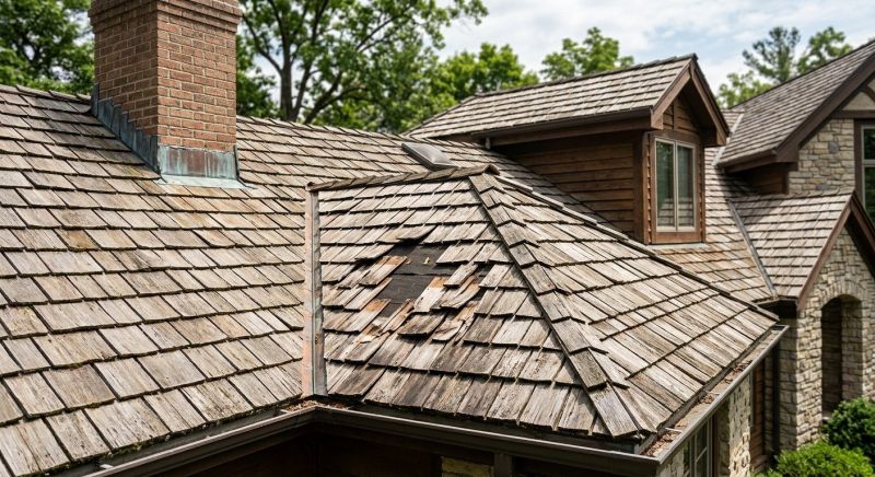 Cedar Shake Roof Repair in East Haven, CT