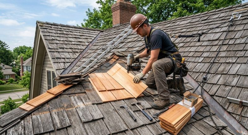 Cedar Shingles Repair in Cornwall Bridge, CT