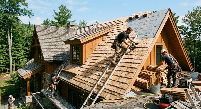 Cedar Shingles Replacement in Newtown, CT