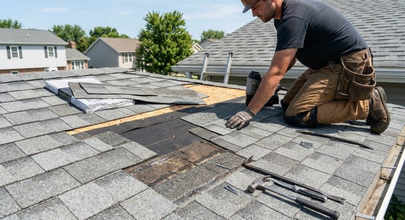 Composite Roof Repair in Waterbury, CT