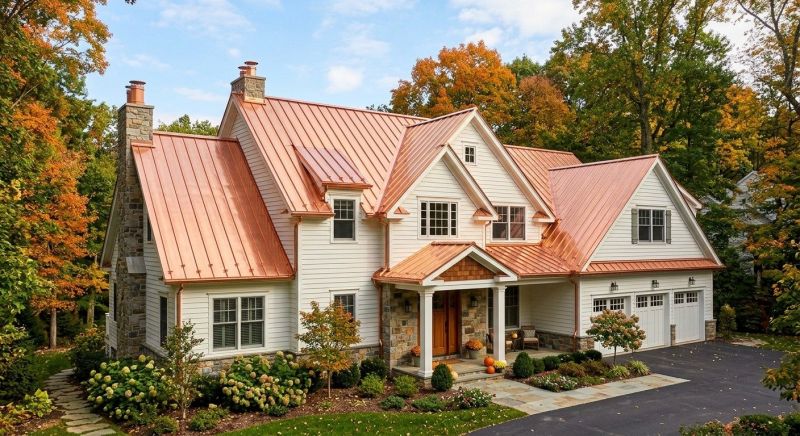 Copper Roof Replacement in Waterbury, CT