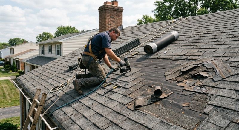 Damaged Roof Repair in Bristol, CT
