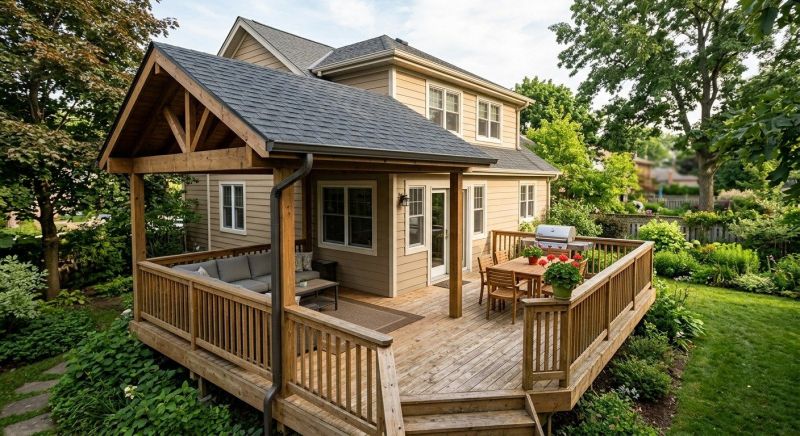 Deck Roof Construction in Waterbury, CT