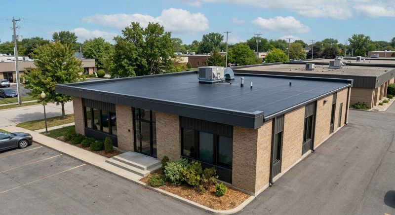 Epdm Roof Installation in East Berlin, CT