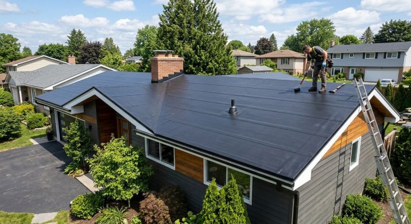 Epdm Roof Installation in New Haven, CT