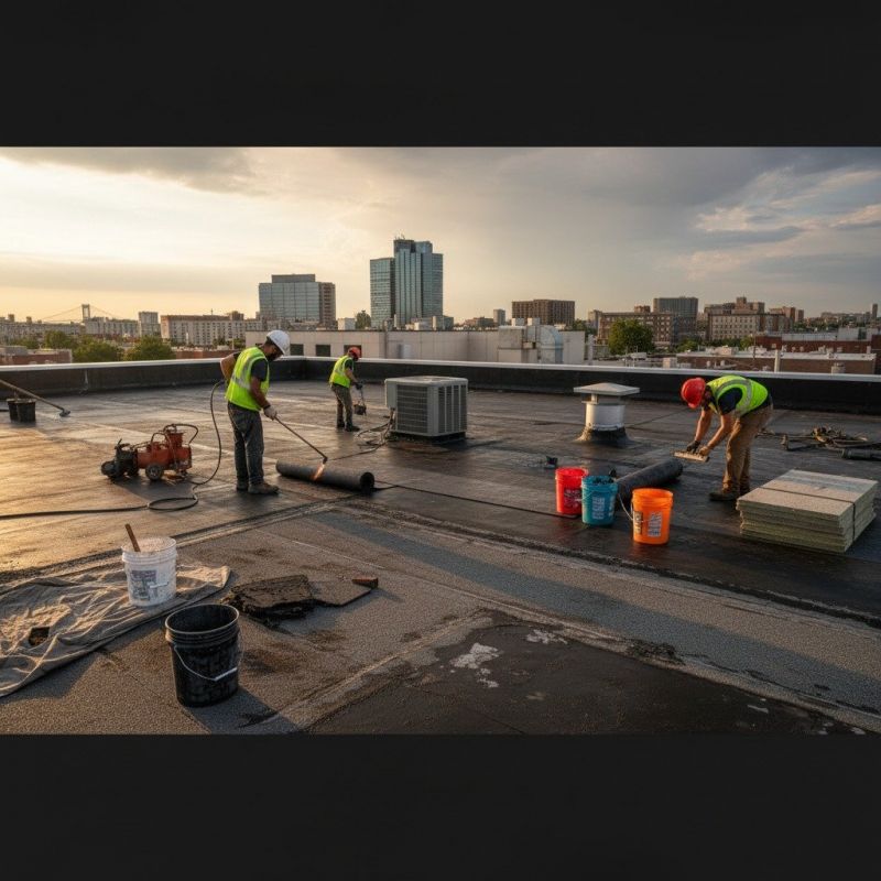 Flat Roof Repair in Hartford, CT
