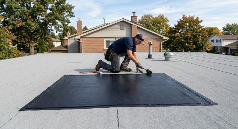 Flat Roof Repair in Milford, CT
