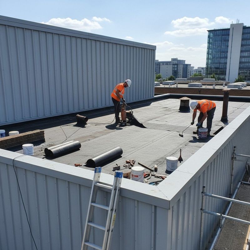 Flat Roof Repair in New Fairfield, CT