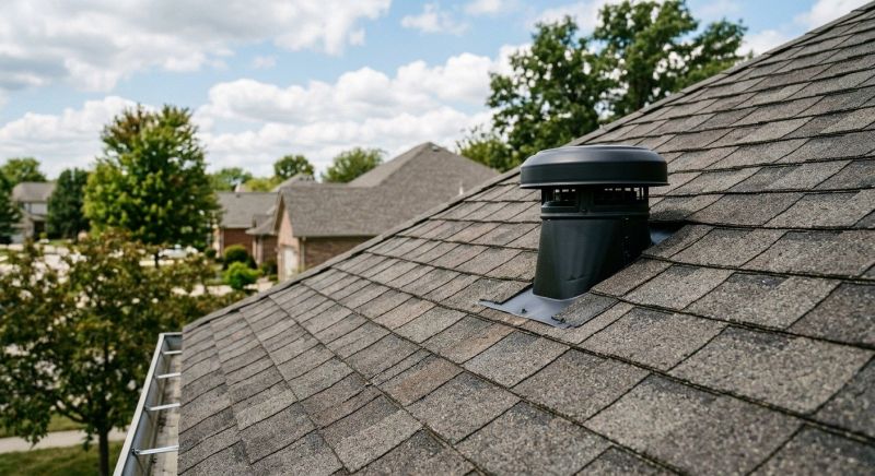 Flat Roof Vent Installation in Waterbury, CT