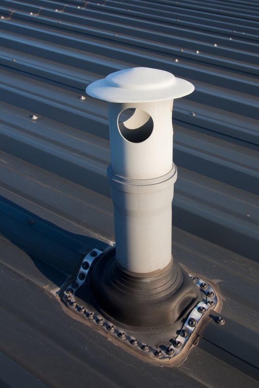 Flat Roof Vent Installation in Waterbury, CT
