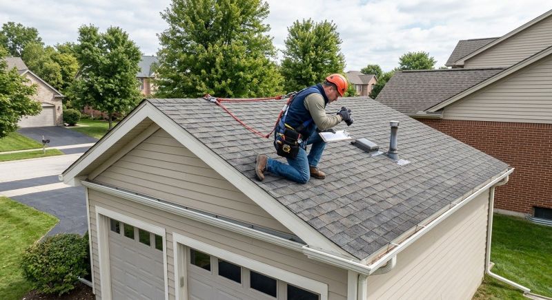 Garage Roof Inspection in Waterbury, CT