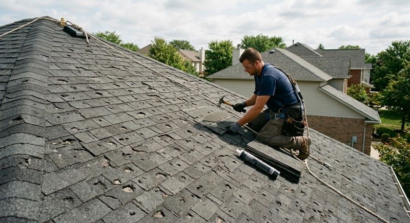 Hail Damage Roof Repair in Derby, CT