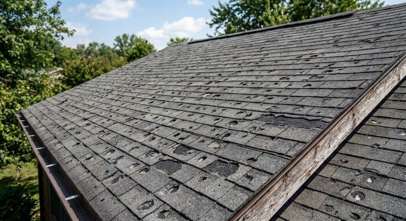 Hail Damage Roof Repair in Derby, CT