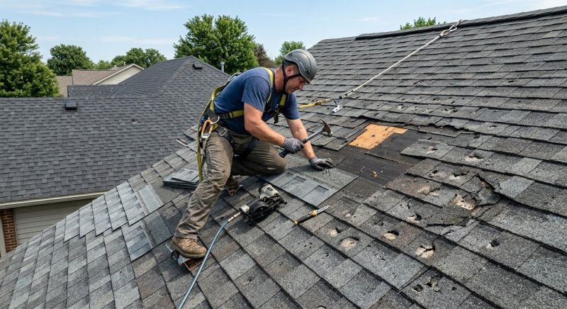 House Roof Repair in Bethany, CT