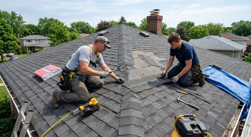 House Roof Repair in New Haven, CT
