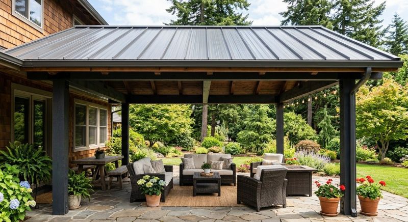 Metal Patio Roof Repair in Waterbury, CT