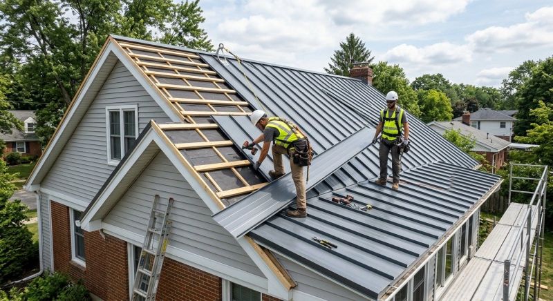 Metal Roof Installation in Middlebury, CT
