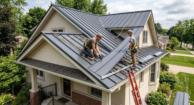 Metal Roof Installation in North Branford, CT
