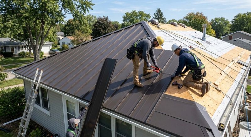 Metal Roof Installation in North Haven, CT