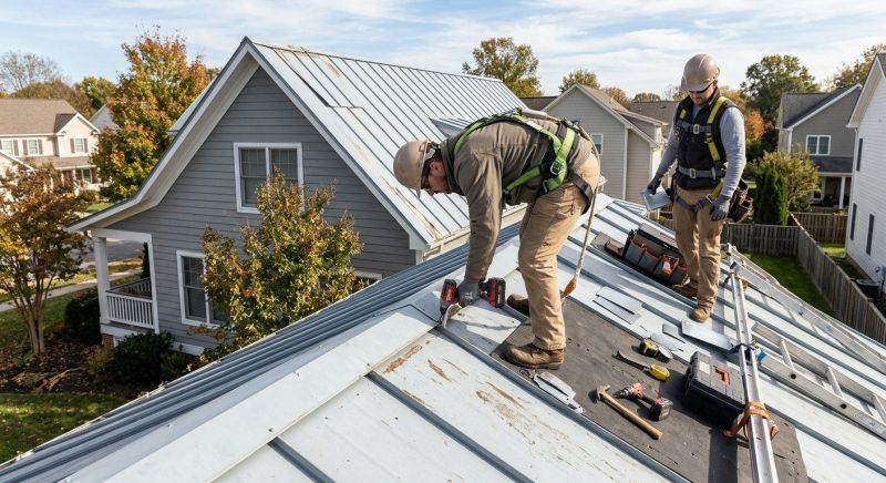 Metal Roof Repair in Bridgewater, CT